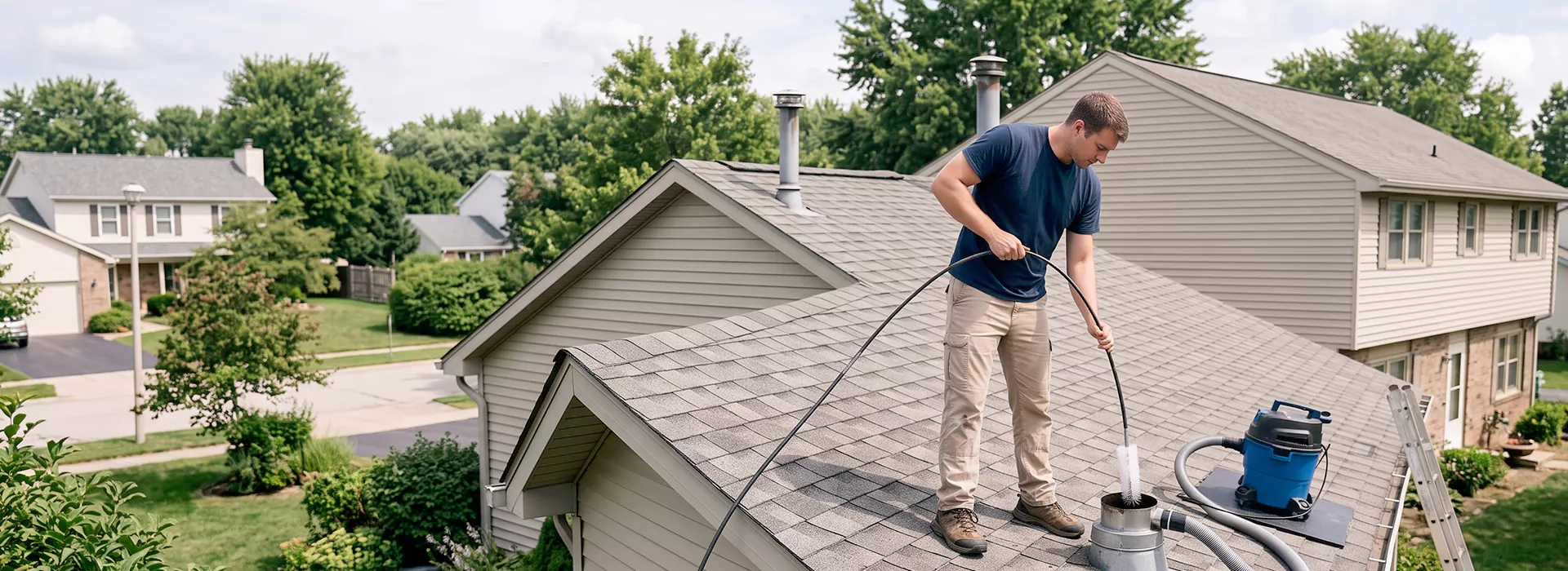 Roof Dryer Vent Cleaning Bloomfield, NJ