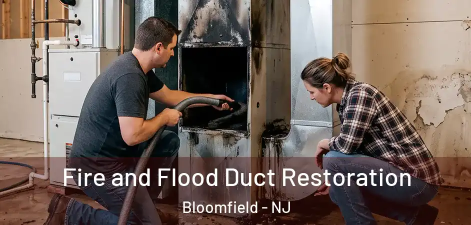 Fire and Flood Duct Restoration Bloomfield - NJ