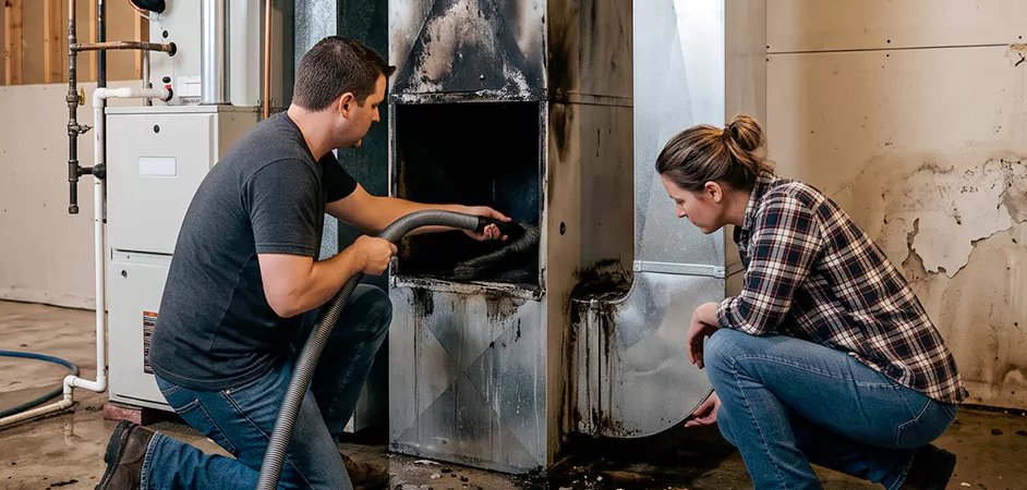 Fire and Flood Duct Restoration in Bloomfield, NJ