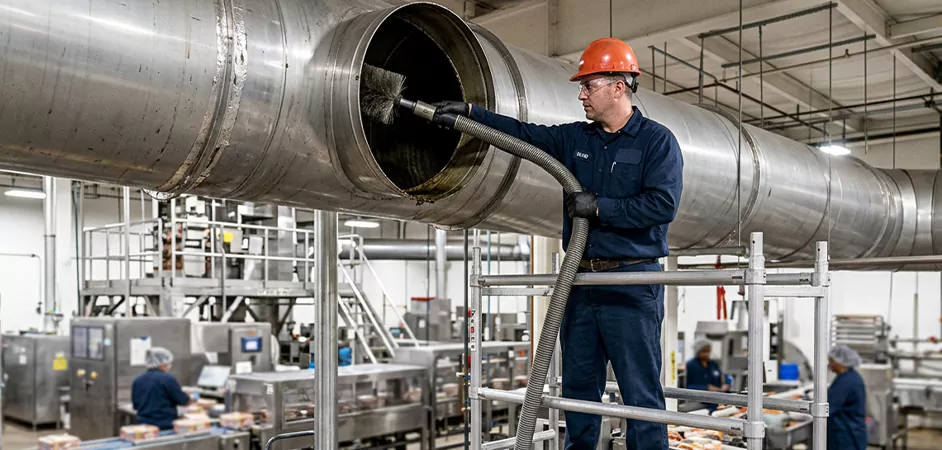 Food Processing Facility Duct Cleaning in Bloomfield