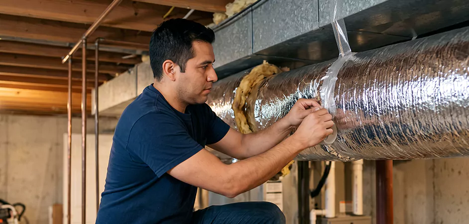 Duct Insulation Upgrade in Bloomfield