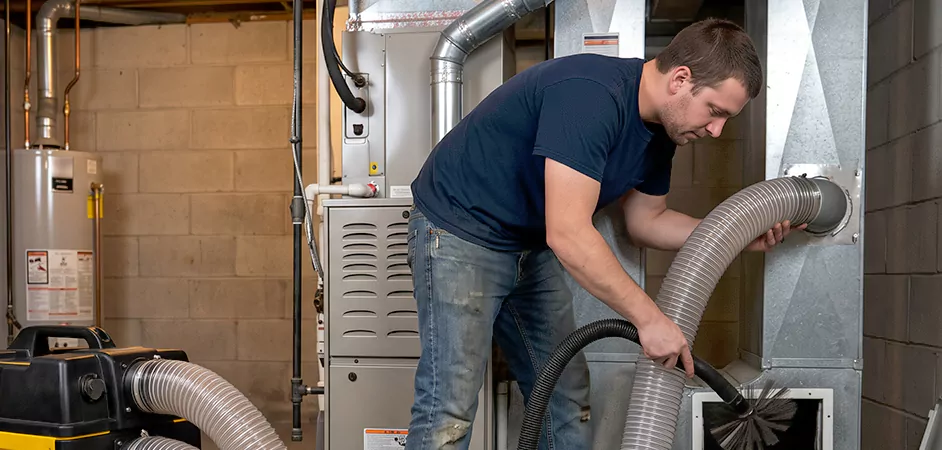 Negative Pressure Duct Cleaning for Large and Long Duct Systems in Bloomfield