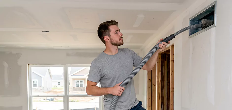 Multifamily New Construction Duct Cleaning in Bloomfield